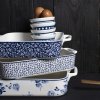 Laura Ashley BLUEPRINT - naczynie do zapiekania 32x22,5 cm - CHINA ROSE